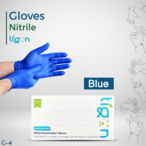 Tigon nitrile gloves - blue