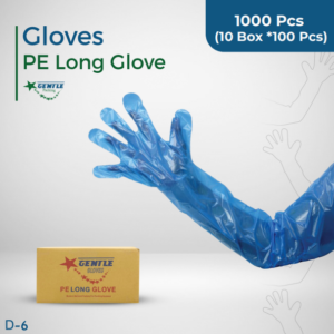 Long gloves blue 1