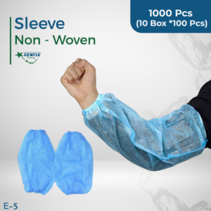 Non-woven sleeve blue